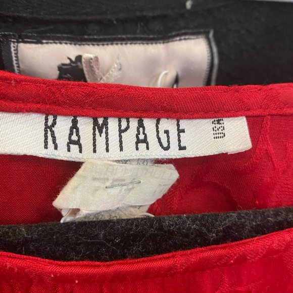 Vintage 90’s Rampage Red Cotton Dress - Picture 7 of 7